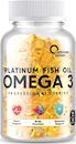 Рыбий жир Optimum System Omega 3 Platinum Fish Oil 180 капс